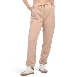 CALVIN KLEIN Multi High Waist Cozy Fleece Relaxed Sweatpants
